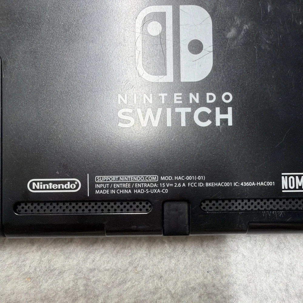 Nintendo Switch v2 Video Game Console Only HAC-001(-01) Black